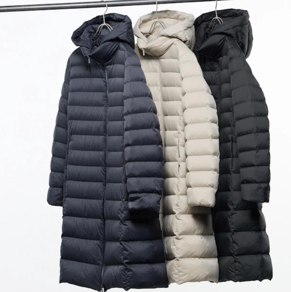 Uniqlo ultralight down packable long jacket, size L - Picture 9 of 11